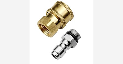 Quick Connector Pressure Washer Fittings M14 Female Thread Tap Connector And Male Thread Brass 2627