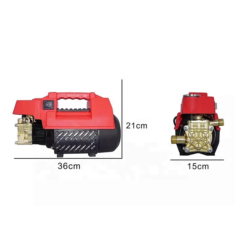Mini home usage 1.0 KW 8L/min electric pressure washing surface cleaner high pressure power washer pressure washer for cars