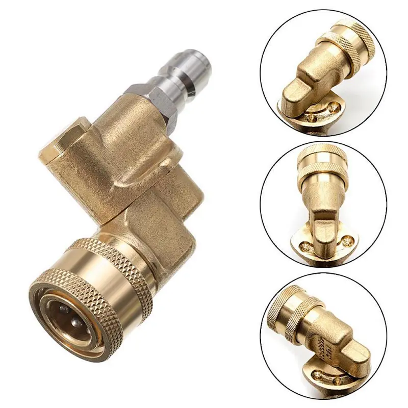 Good Quality 14 Inch High Pressure Washer Nozzle Cleaning Quick Connecting Pivoting Coupler 9319