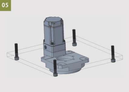 Hollow Rotating Platform
