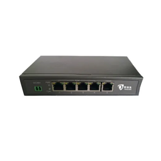 千兆5电口POE+网络交换机