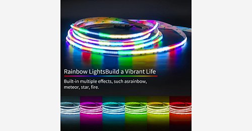 COB RGB LED Strip: Dynamic, Smooth, and Flexible Lighting