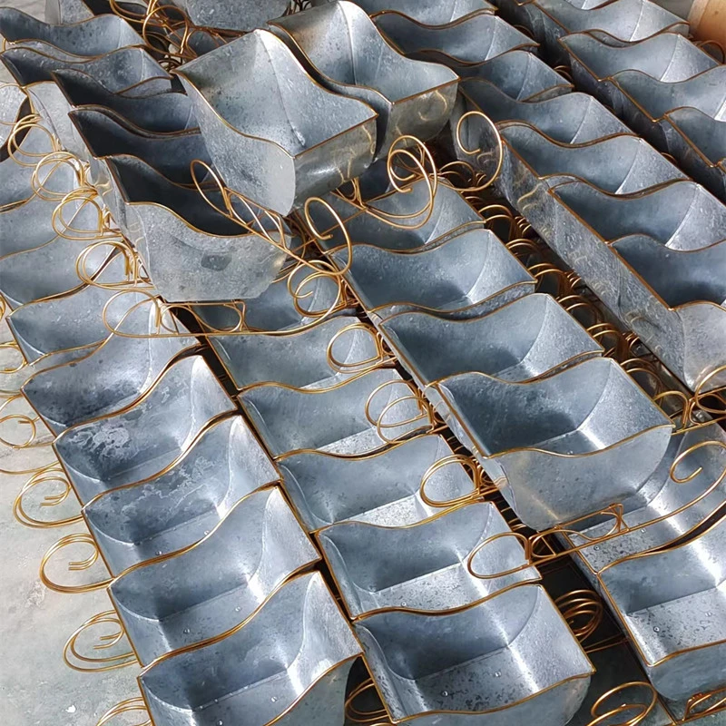 zinc garden pot factory