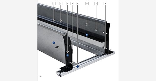 Cable Carrier Guide Channel: High-Performance Anti-Fatigue Guide Rails ...