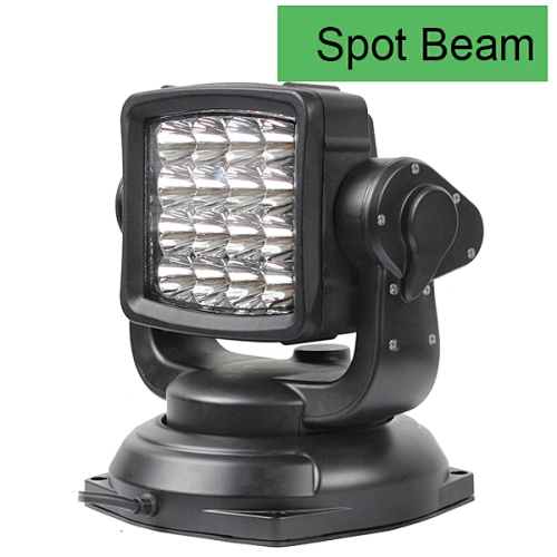 Marine 12V 24V LED SearchLight 80W 10 Inch remote control