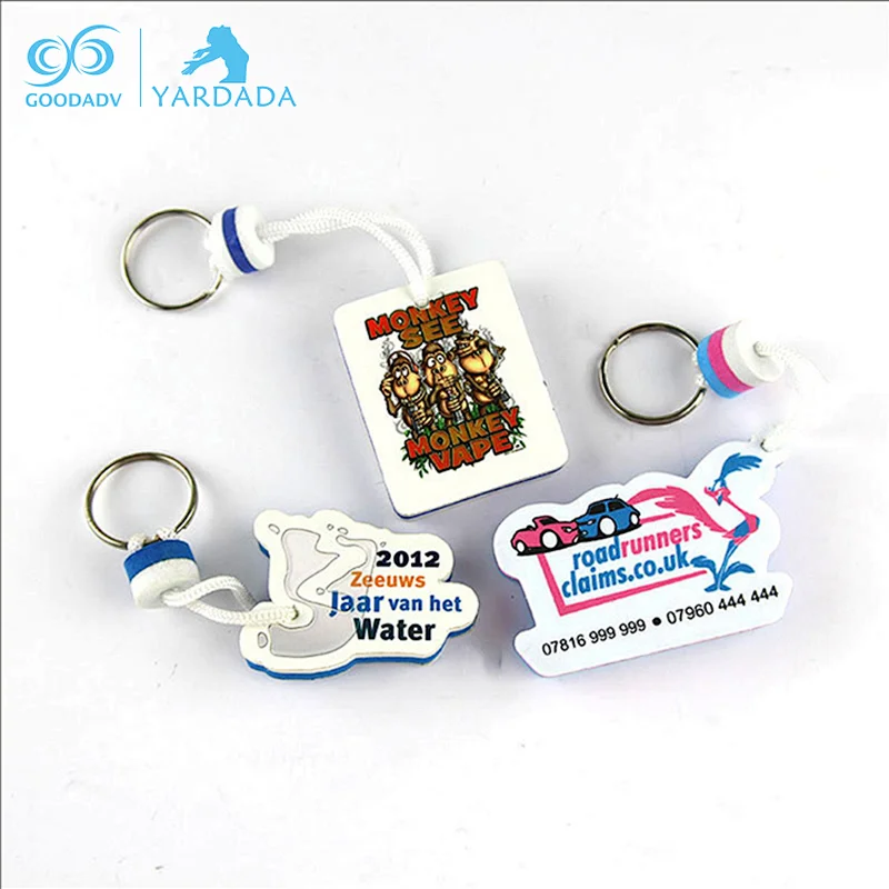 motorcycle promotion gift EVA key chain