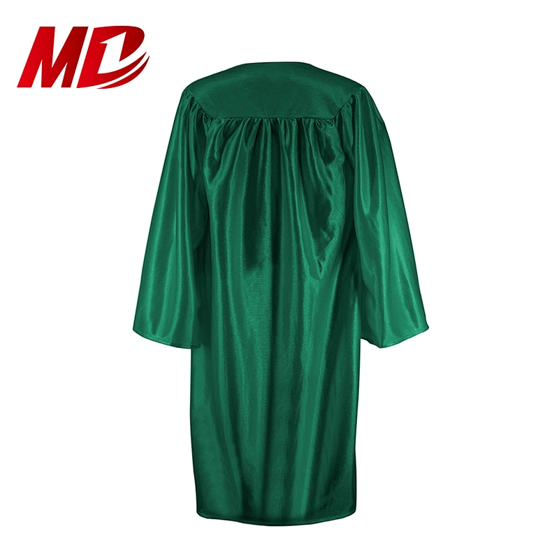 Factory Cheap Shiny Polyester 130 GSM Kindergarten Graduation Robe Wholesale