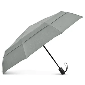 24inches double vent Construction golf 3 fold mini umbrella