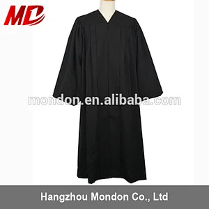 Hot Sale Black Classic Traditional Clergy Robes