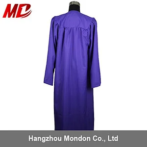 Choir robe - adult church robe matte purple