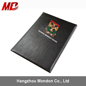A4 Size Document or Certificate Leather Folder