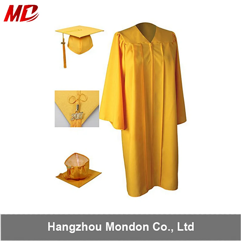 Academic formal Graduation gowns caps for University