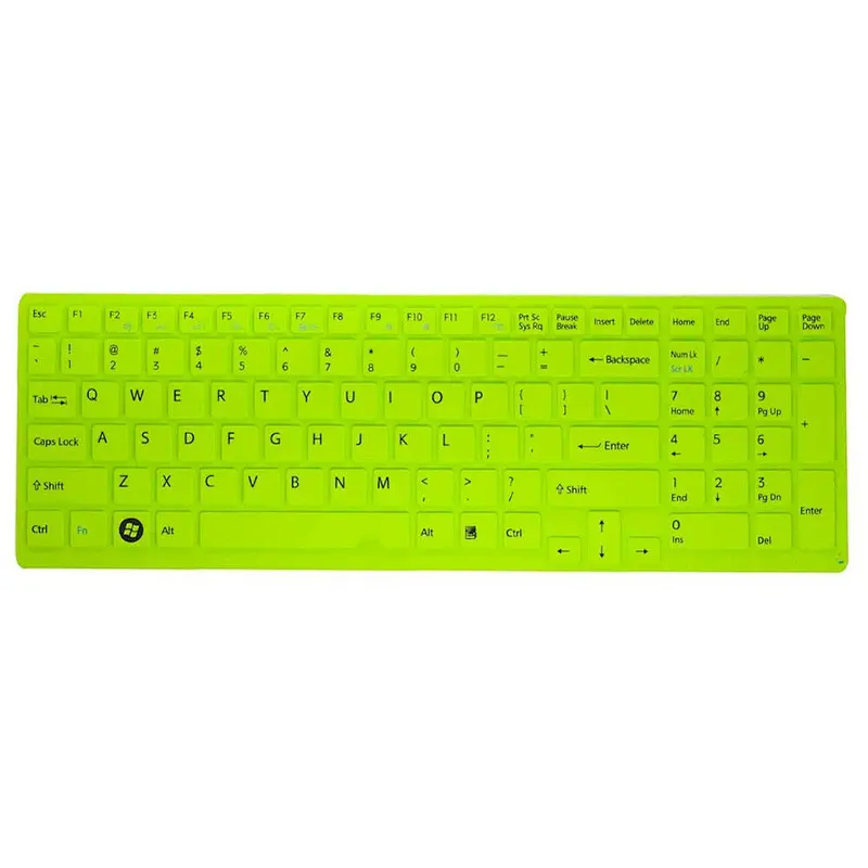 Silicone Keyboard Cover Skin keyboard protector keyboard skins for SONY VAIO EB(15.5 inch)