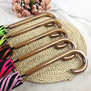 Anti-uv coating Sun Flower strip shape women Travel Stick Rain umbrella