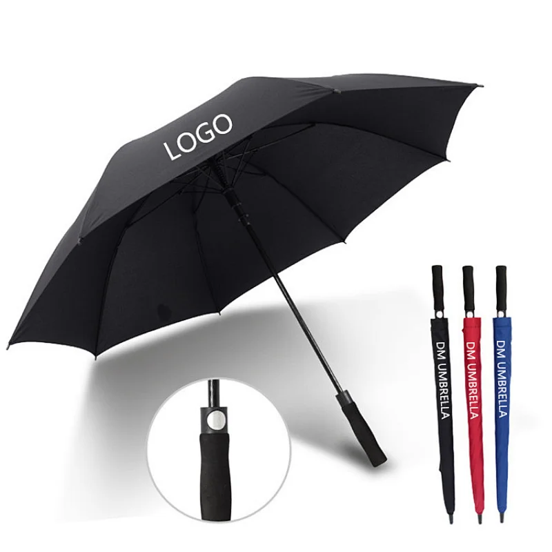 Custom Weatherproof Print OEM Golf Umbrella With Logo