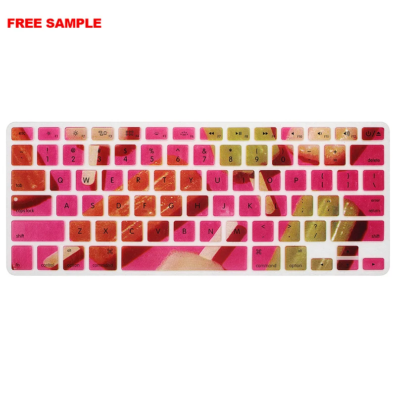 Free Sample Ali baba Wholesale odm oem Silicone anti-dust keyboard cover For macbook air 13 air i5