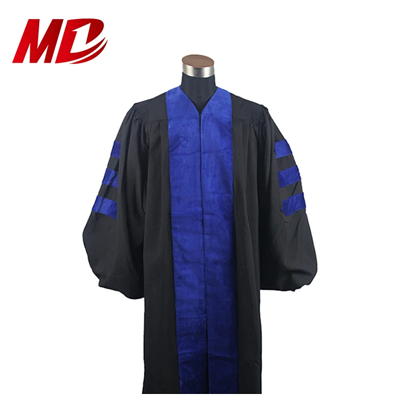 Custom Design University Doctorate Graduation Academic Gown