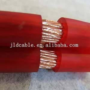 4AWG ga gauge Copper Conductor PVC Insulated Battery Cable 15.5mm fo cable audio power cable