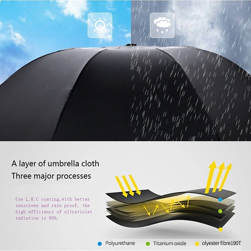 Paraguas de viaje compacto para mujer Anti-UV Sun Rain Blossom