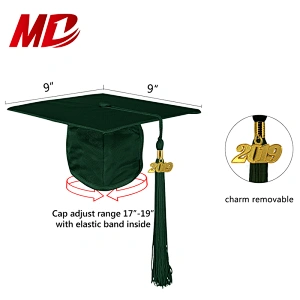 Factory Cheap Shiny Polyester 130 GSM Kindergarten Graduation Robe Wholesale