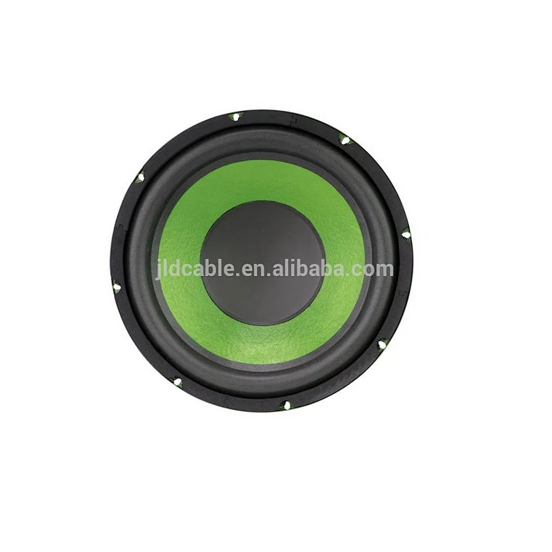 12inch cheap car audio subwoofer from China supplier 250w rms powered car sub woofer