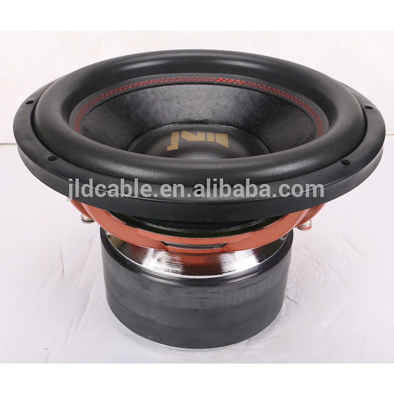 JLD aluminum basket with 1200w RMS high SPL series 12 inch car subwoofer