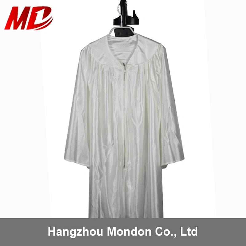Shiny Polyester Children Graduation Cap Gown