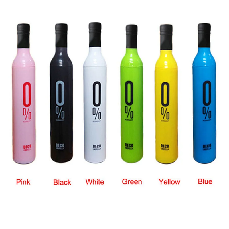 New design Promotion fancy bear bottle shape umbrella