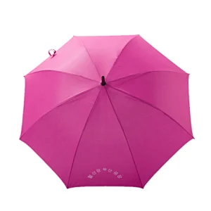 Advertising pink color Straight Promotion rain umbrella