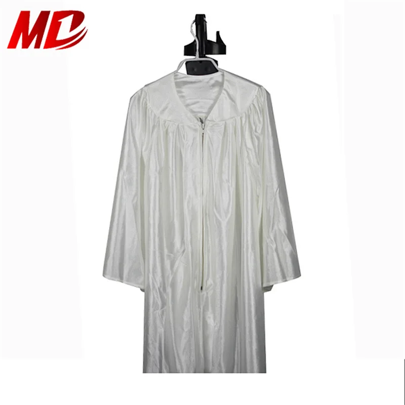 Hot Sale Shiny High Quality Children Graduation Gown for Kids