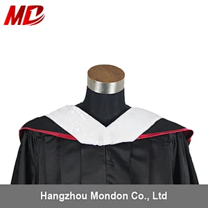 China Manufacturer Custom Master Graduation Cloak/Graduation Hood