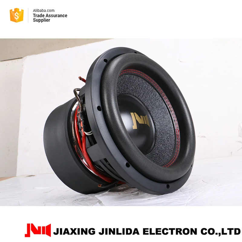 2017 New Frame of JLD AUDIO High quality 1500w powered 10inch Car subwoofer