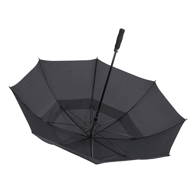 Automatic Open Extra Large Oversize Double Canopy Vented Windproof Waterproof Stick golf umbrella for Fathers day gifts