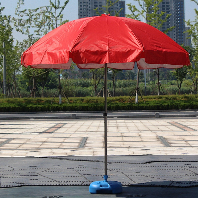 Sombrilla grande respetuosa del medio ambiente del parasol de playa de la lluvia de la promoción única para la venta