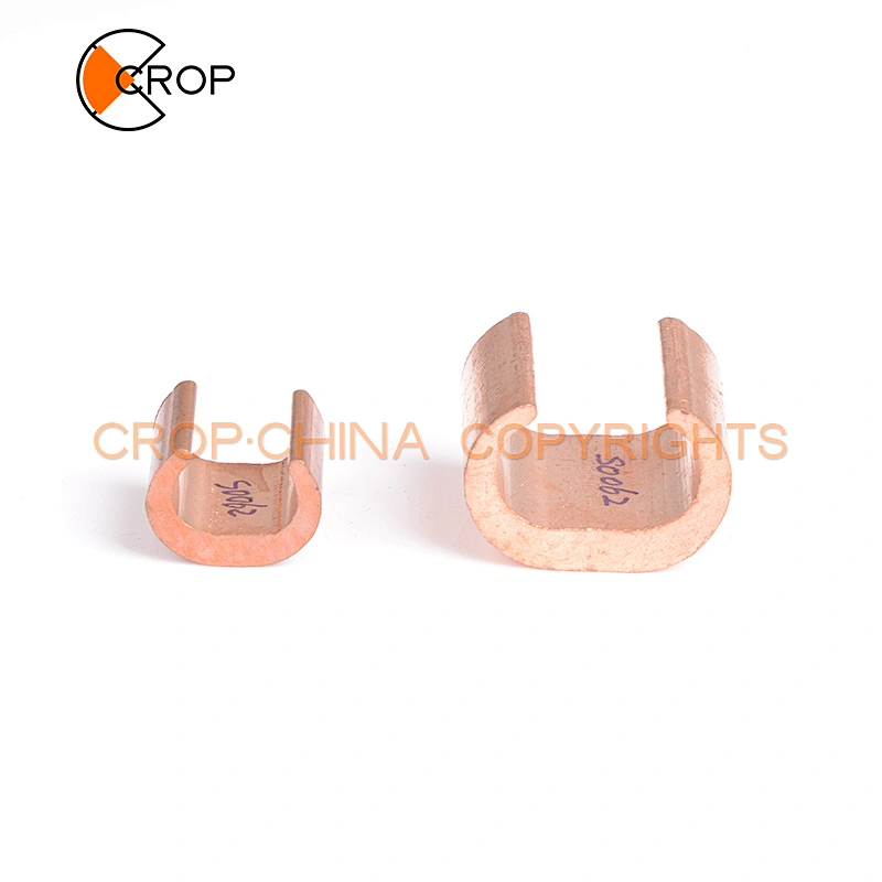 Conector de conexión de cobre tipo C de compresión de abrazadera