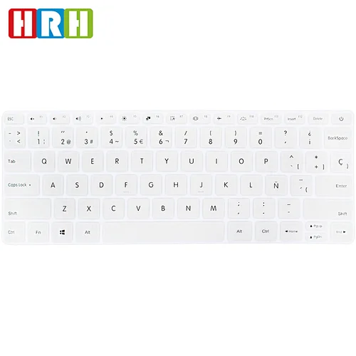 Dust Covers Washable Ultra Slim Spanish Silicone Laptop Keyboard Covers laptop skin For Xiaomi 13.3