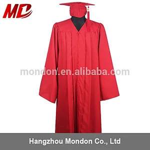 Wholesale in stock university/college graduation gowns and caps