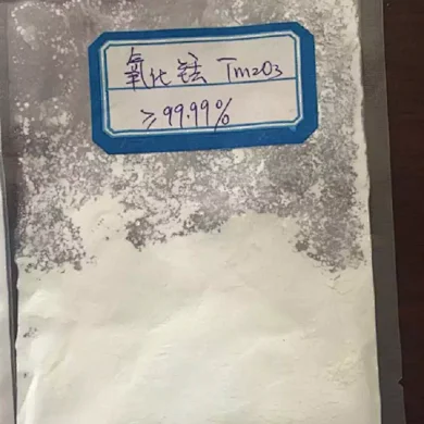 Rare Earth Tm2O3 99.95% Thulium Oxide