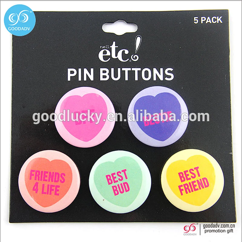 Guangzhou Supply Cheap wholesale Custom Clothing button badge