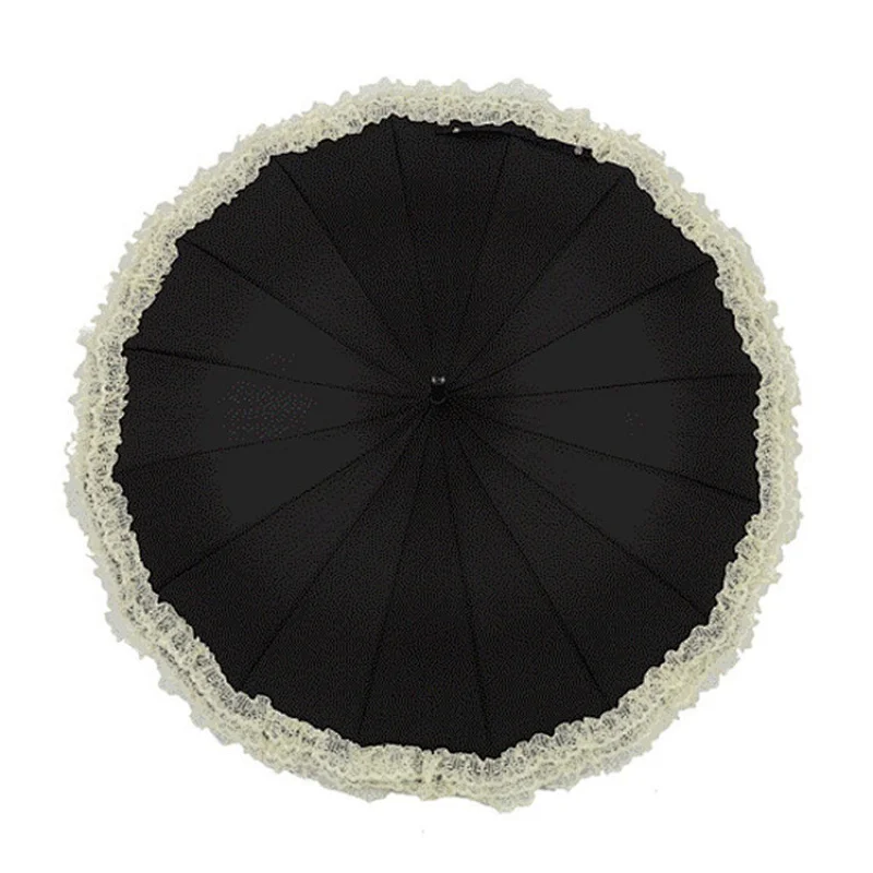 Hot selling custom logo printed victorias secret straight umbrella for women