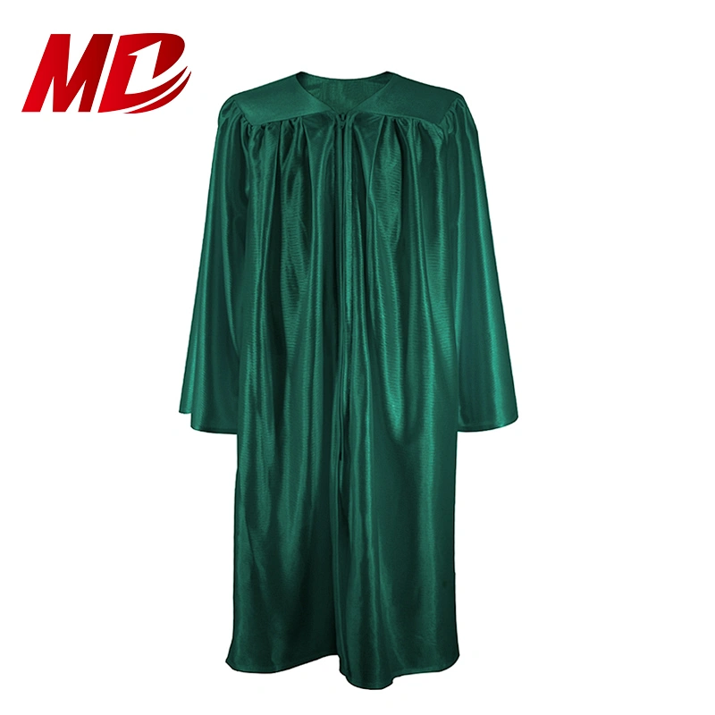 Factory Cheap Shiny Polyester 130 GSM Kindergarten Graduation Robe Wholesale