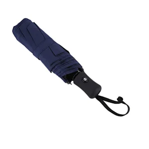 Amazon Best Sell Convenience windproof stormproof Fabric Coating compact 3 fold travel umbrella