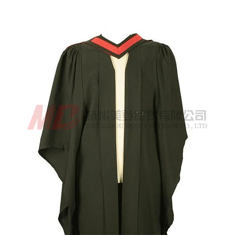 British Master Gown For Graduation