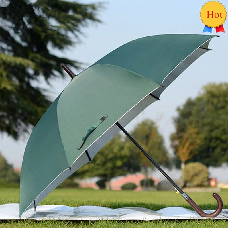 Advertising custom logo designer selfie stick straight umbrella