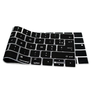 France keyboard skin US/EU Silicone Keyboard Cover Protectors for macbook 2016 pro retina display 13
