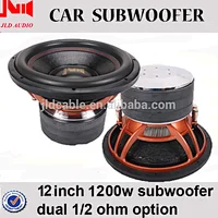 JLD Audio 12 inch hot sale spl high powered subwoofer for sale with 1200W rms car subwoofer speaker