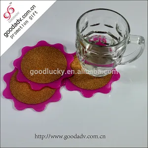 By customers like circular pattern red rose acrylic coaster