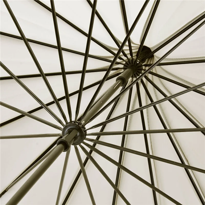 Beautiful decorate white parasol wedding pagoda umbrella for women