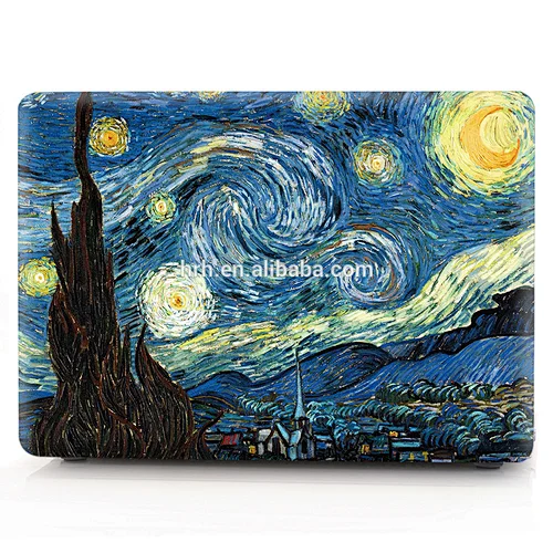 2 in 1 Starry Night keyboard cover and case pc computer for macbook pro case 13