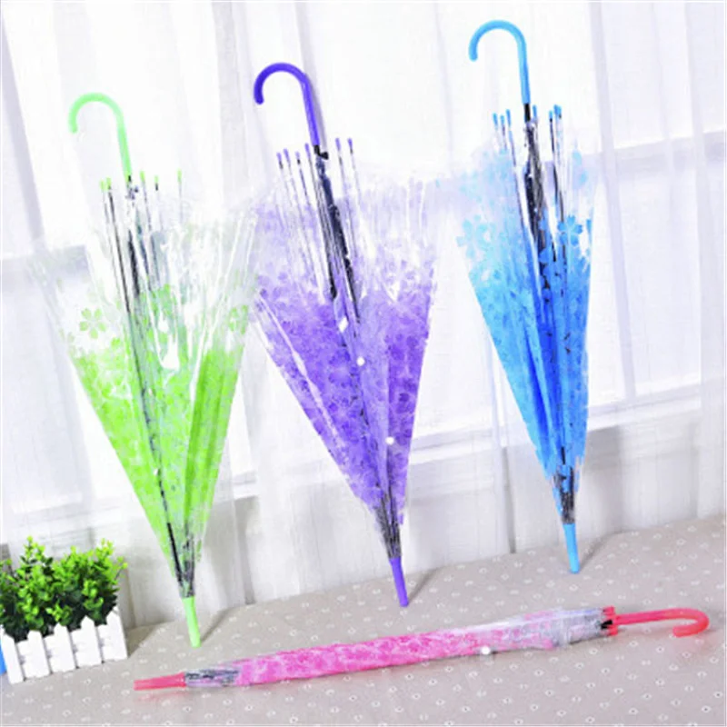 factory hot selling poe transparent full body clear plastic umbrella for sale